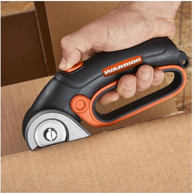 Generic 4V Cordless Power Cutter, Compatible with Warrior, Black, Stainless Steel Blade, 1/4 Inch Cutting Capacity