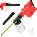 Rozlchar Electric Diatomaceous Earth Duster Compatible for Milwaukee 18V Battery(Tool Only), 1L Capacity Garden Powder Sprayer with 7.5″ Nozzle, Leaf Blower Replacement, Farm & Coop Applicator
