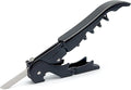 Pulltap's Genuine Slider 900 Waiter's Corkscrew – Double-Hinged Wine Key with Sliding Foil Cutter – Patented Design – Made in Spain – Black/Black