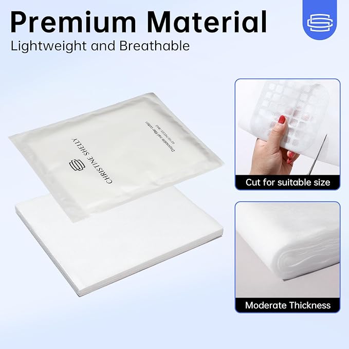 100 Sheets Nail Dust Collector Filter Paper, PP Material Dust Collector Filter Cotton Pad Replacement & Nail Dust Collector, Powerful Vacuum Fan Vent Dust Collector Extractor