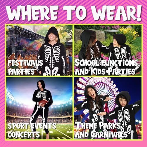 Funziez! Slim Fit Adult Onesie - Animal Costume - Plush Unisex Halloween One Piece Cosplay Suit for Women and Men