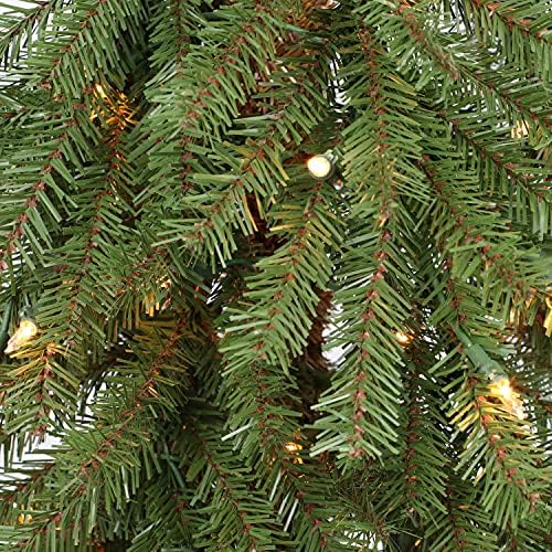Puleo International Pre-Lit 4' Alpine Artificial Christmas Tree with 100 Lights, Green