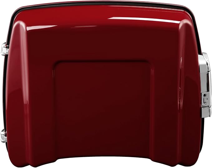 5.5" Razor Motorcycle Trunk W/Latch Key Fit For Harley 2014-2025 Touring CVO Road King Street Glide Electra Glide Ultra Limited Pack Billiard Red