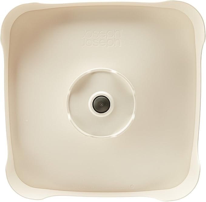 Joseph Joseph 85055 Wash & Drain Wash Basin Dishpan, White & BladeBrush Knife and Cutlery Cleaner Brush Bristle Scrub Kitchen Washing Non-Slip, One Size, Green