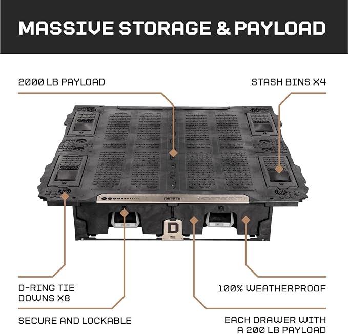 Truck or Van Storage Drawer