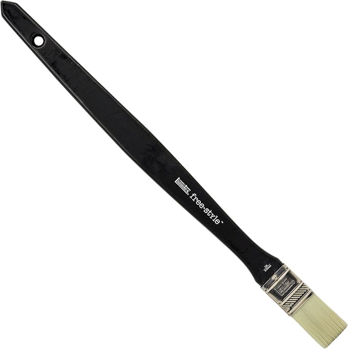 Liquitex Large Scale Broad Flat/Varnish Brush, 1"