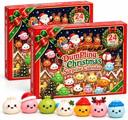 Christmas Squishies Advent Calendar 2026 Countdown for Adults