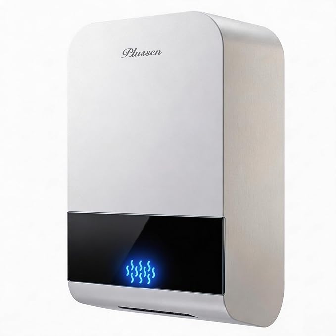 Commercial Hand Dryer, ADA Compliant Ultra Slim (3.89"), High Speed Automatic Electric Hand Dryers for Bathrooms, 1000W Energy Efficient, Washable Filter, LED Indicator, 110V Plug-in