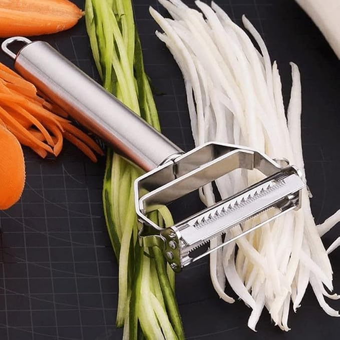 Vegetable Peeler Stainless Steel Kitchen Potato Peeler Metal Carrot Grater Slicer Shredder Fruit Peeler Kitchen Tools