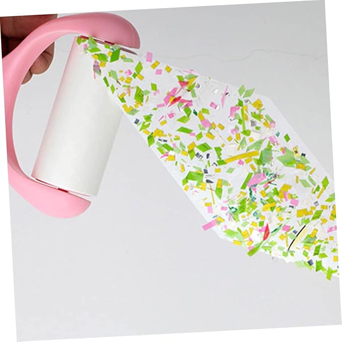 ORFOFE 5pcs Tearable Sticky Paper Cleaning Tape Pet Hair Remover Rollers Accessory Sticky Glue Lint Remover Pet Lint