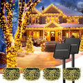 Minetom Solar Christmas Lights Outdoor Waterproof,4Pack Total 160FT 400 LED