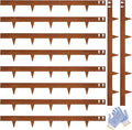 Corten Steel Landscape Edging 4.5 Inch Depth Steel Landscaping Edging 40 Inch Strips 10 pcs Metal Garden Landscape Border Rusted Edge for Lawn Yard Outdoor Plant by GZGNEEVL