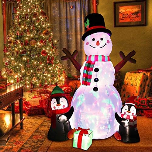 Christmas Inflatables Outdoor Christmas Decorations for Yard 6FT Snowman