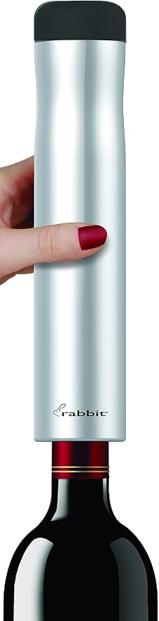 Rabbit Automatic Electric Corkscrew-Hands-Free Wine Opener with Integrated Foil Cutter,Rechargeable Cordless Electric Bottle Opener for All Cork Types-Barware Essential & Kitchen Tools (Pack of 12)