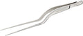 Mercer Culinary 18-8 Stainless Steel Chef Plating Tongs, Offset Tip, 6-1/2 Inch