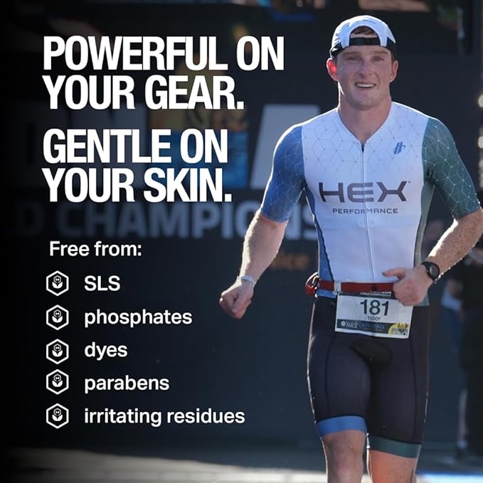 HEX Performance Fabric Booster, Fresh Scent, 100 Loads (Pack of 2) – Activewear Fabric Conditioner Alternative for Softness, Stretch & Odor Control, Sensitive Skin Safe, HE Compatible, Eco-Friendly