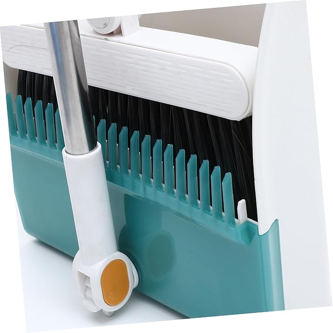 1set Household Broom Dustpan Set Handle Magnetic Connection Design for Easy Cleaning Compact Dustpan Broom Random Colors for Use