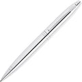 Cross Calais Polished Chrome Ballpoint Pen - High-End Pen for Everyday Use - Professional Desk Essential - Smooth Writing - Durable Construction - Black Ink - Gift Box Included