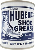 Huberd's Shoe Grease 16 oz, Leather Conditioner and Waterproofer for Boots, Shoes, Saddles, and Gear. Beeswax and Pine Tar Formula. Since 1921.