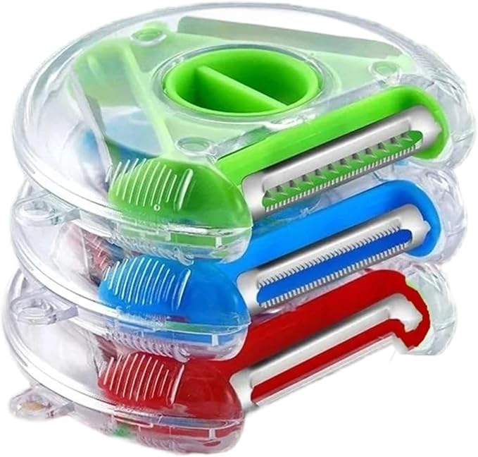Fruit and Vegetable Peeler - Stainless Steel Grater and Kitchen Tool(4)