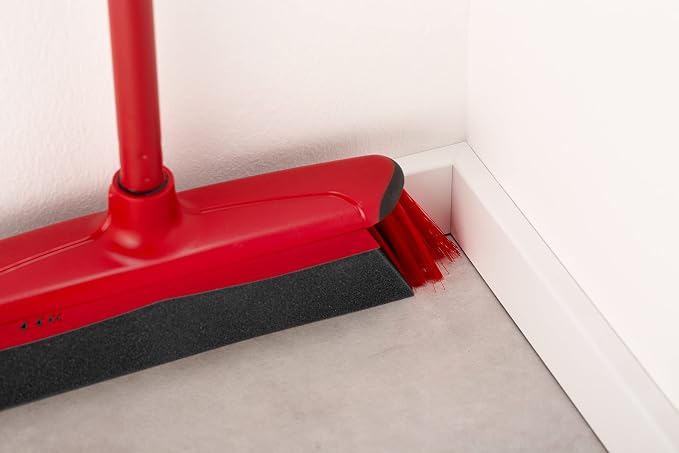Vileda DUAC TIVA Broom with 3 Handle 2 in 1 Dustpan and Brush Set