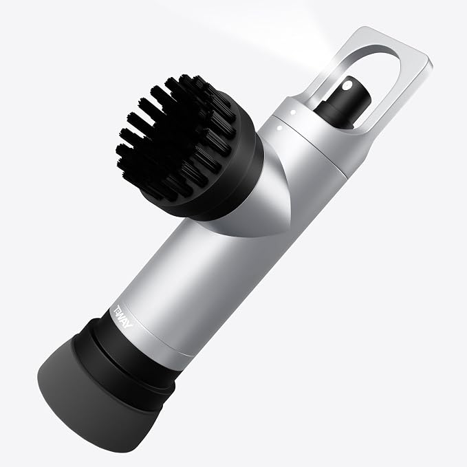 Golf Club Brush Cleaner with Water Spray Bottle and Sponge - Clean Golf Clubs Golf Balls Shoes All at Once - Heavy Duty - Golf Cleaning Device - Golf Accessories- USA Company
