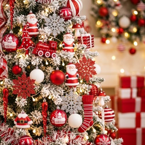 Valery Madelyn 155ct Christmas Ball Ornaments Tree Decorations Set