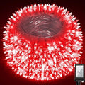 QUHUATU 1500 LED 470FT Christmas Lights,12 Modes LED String Lights, Red