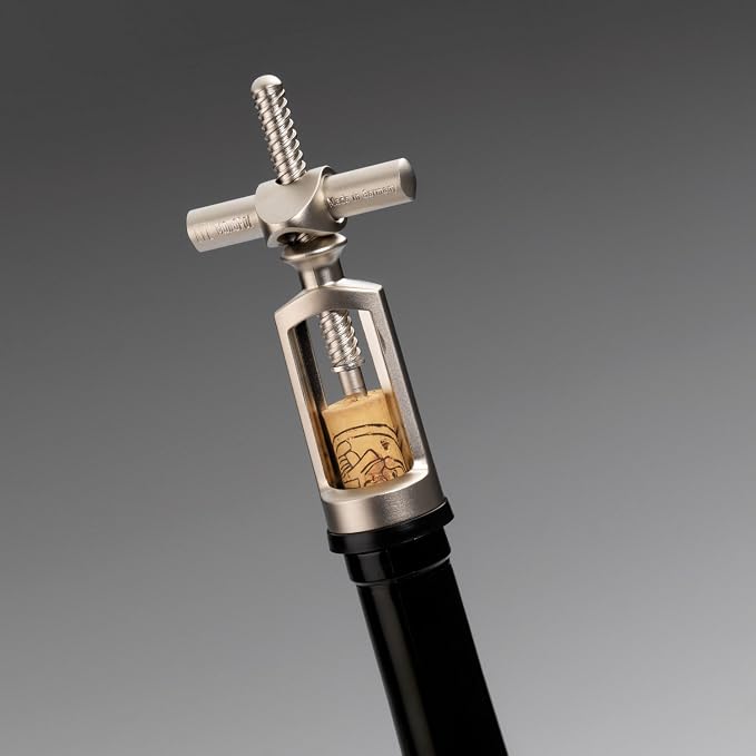 Harold Import Company Bell Corkscrew Chianti, 6.10 x 2.76 x 1.38", Silver
