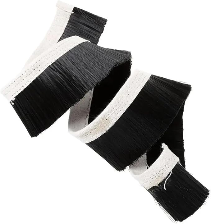 CNC Router Dust Shoe Brush Strip, Nylon Brush Seal, 50mm/70mm/100mm (1.97in/2.76in/3.94in) Height, 1M (39.37in) Length for CNC Spindle Dust Cover, Woodworking Accessory (100mm)