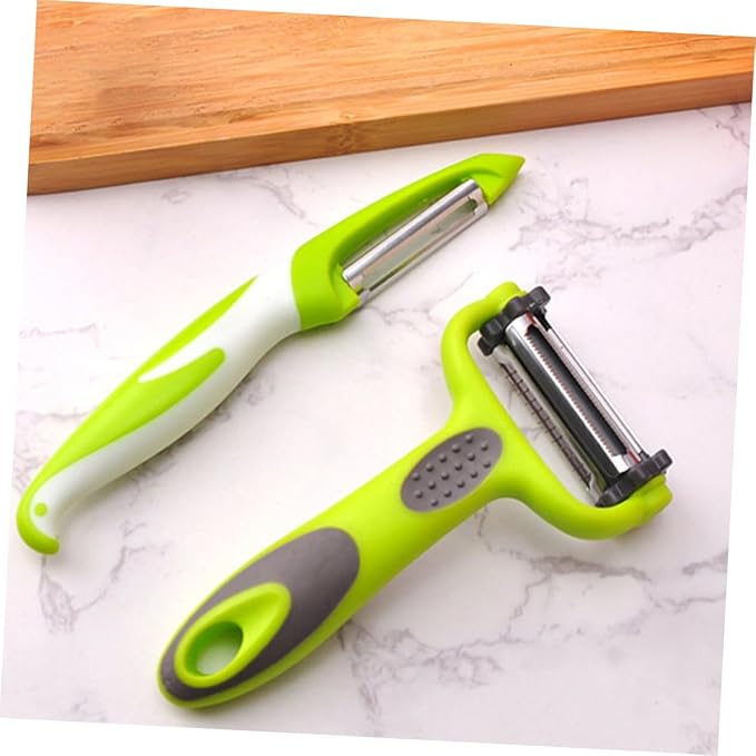 Cheese Grater, 2pcs Paring Peeler Vegetable Peeler Fruit Peeler Stainless Steel PeelerY