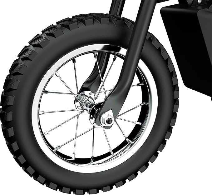 Razor MX125 W/Decals Electric Lithium Children's Dirt Bike with Speeds up to 8 mph 100 W Hub Motor for Age 7+
