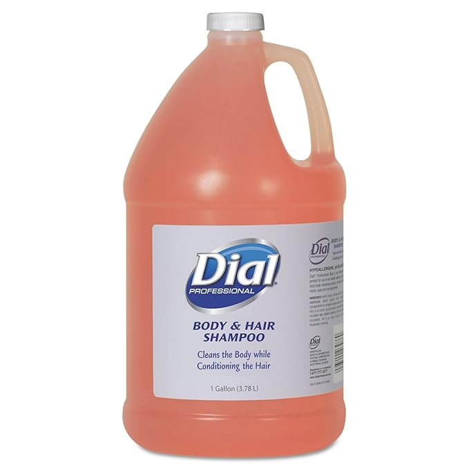 Dial Professional 03986 Body and Hair Care 1gal Bottle Gender-Neutral Scent 4/Carton