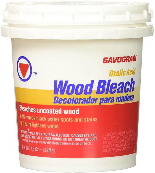 Savogran 10501 Wood Bleach, 12 oz, 6 Pack