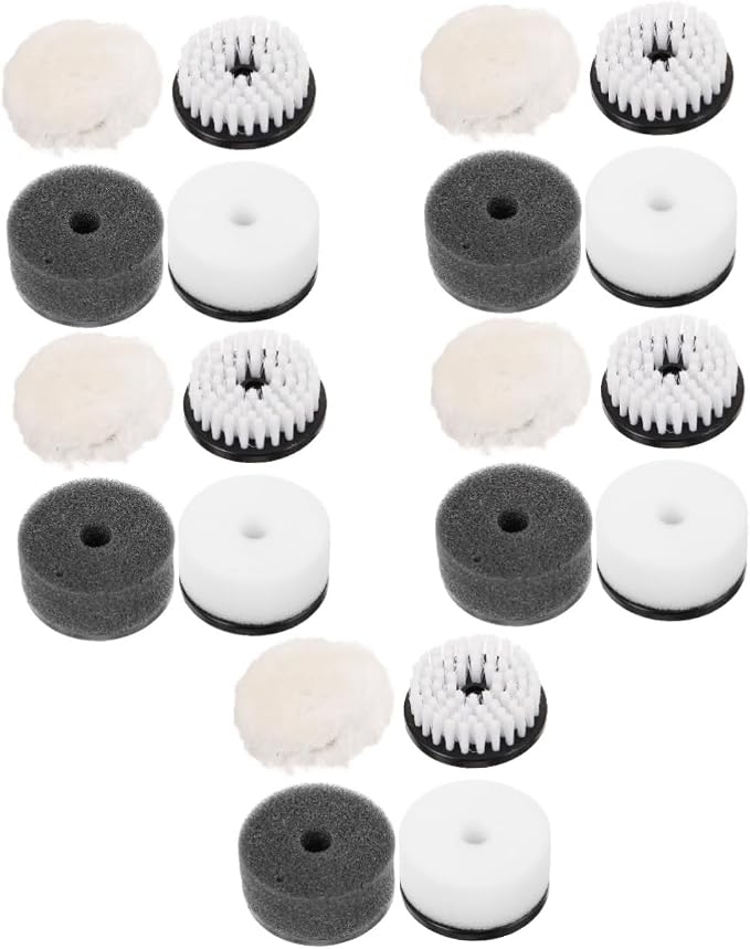 FRCOLOR 20pcs Leather Cleaning Brush Shoe Care Tools Shoe Polishing Kit Brush for Purse Cleaner Boot for Cleaning Mud