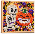 Diamond and Pearl Art Kits for Adults, Halloween Decorations, Framed Decor