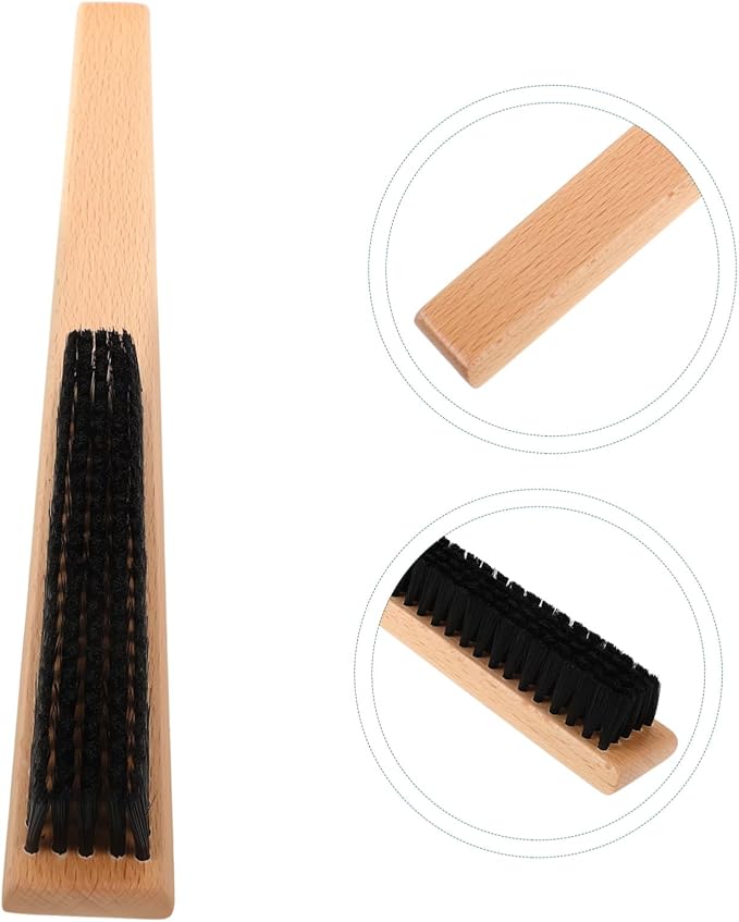 Healeved Sheet Cleaning Brush Scrub Brush Clothes Brushes Scrubbing Brush Laundry Brush Bristle Cleaning Cloth Brush Lint Brush Clothing Brush Brush Shoe Brush Wooden