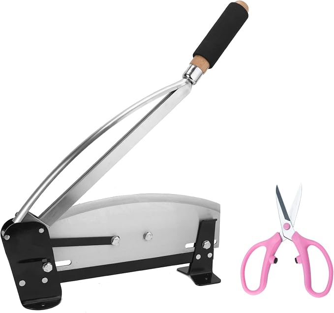 LeafLux 16-Inch Stainless Steel Flower Stem Cutter & Floral Scissors Set, Heavy Duty Bunch Cutter with Safety Lock, Ideal for Florists & Gardeners Perfect for Fresh Flower Stems, and Rose Stems