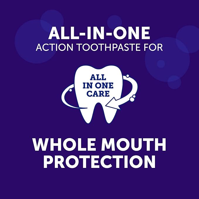 ARM & HAMMER Complete Care Fluoride Anticavity Toothpaste, Fresh Mint 6 oz (Pack of 12)