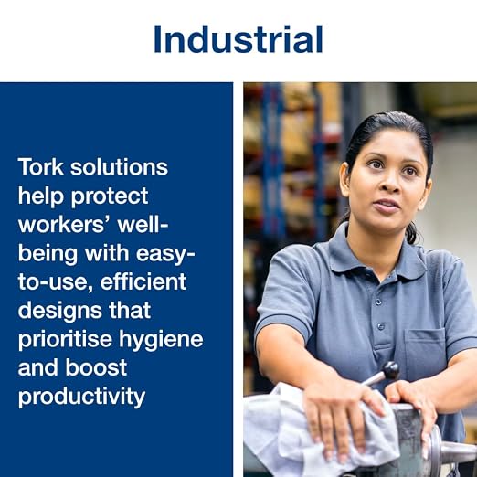 Tork Light Duty Cleaning Cloth Pop-Up Box White W24, With exelCLEAN Technology, 10 x 120 Cloths, 500176