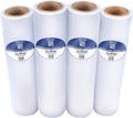 International Plastics Co. 18" 70 Gauge Plastic Stretch Film/Wrap 1500ft 500% Stretch Clear Cling Durable Adhering Packing Moving Packaging Heavy Duty Shrink Film