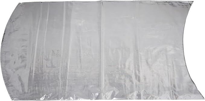 Stromberg's Large Turkey Heat Shrink Clear Bags, Freezer-Safe, BPA & BPS Free Bags with 65 Micron Thickness, Ideal for 25-30 lb Poultry, 18"x32", 25 Pack
