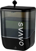 SVAVO Automatic Soap Dispenser Touchless, Hand Sanitizer Dispenser Wall Mount, Electric Sensor Battery Operated for Offices Home Kitchen Bathroom Hotel Restaurant Commercial, 34oz/1000ml Black