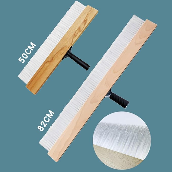 Cloth Pattern Paint Brush,Tool Art Furnish,Professional Flat Head Linen Fabric Texture Applicators Replaces Accessory, 50cm