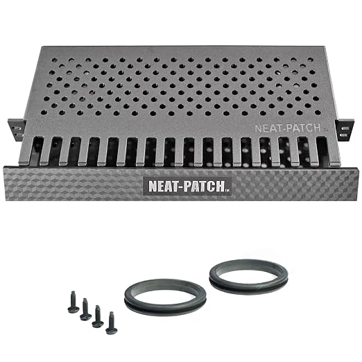 Neat Patch Mini 1U Low Profile Cable Management Unit (5 Pack)