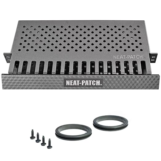 Neat Patch Mini 1U Low Profile Cable Management Unit (10 Pack)