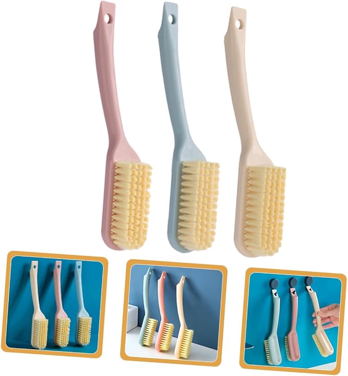 GALPADA 15pcs Handle Shoe Brush Soft Bristle Tools for Shoes Sneakers and Clothes Gentle Scrub Brushes for Laundry and Removal