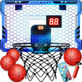 ropoda Indoor Basketball Hoop with Scoreboard & 7 LED Lighting, Mini Hoop
