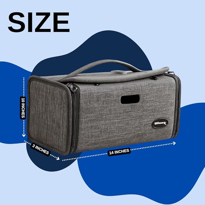 Ultimaxx USB Powered Collapsing Portable Ozone Sterilization Bag: 99.9% Clean for Masks, Clothes, Cell Phones, Electronics, Kitchenware, Baby Bottles, Pet Toys, Toothbrush, Beauty Supplies & Much More