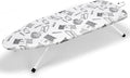 Duwee 13"x36"Table top Ironing Board with Heat Resistant Cover | Thicken Felt Padding,Stainless Steel Hook,Extra Long Ironing Area